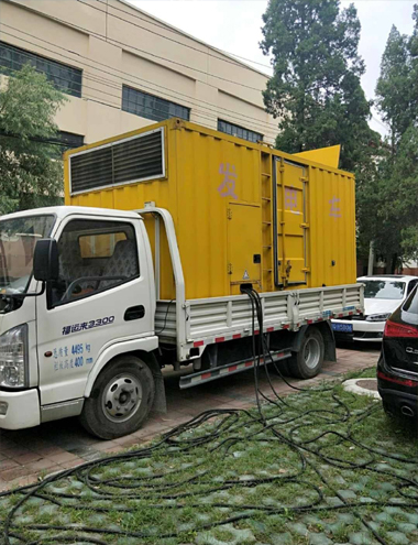 鲁山发电车出租-柴油发电机组排烟系统设计要求及其考虑因素